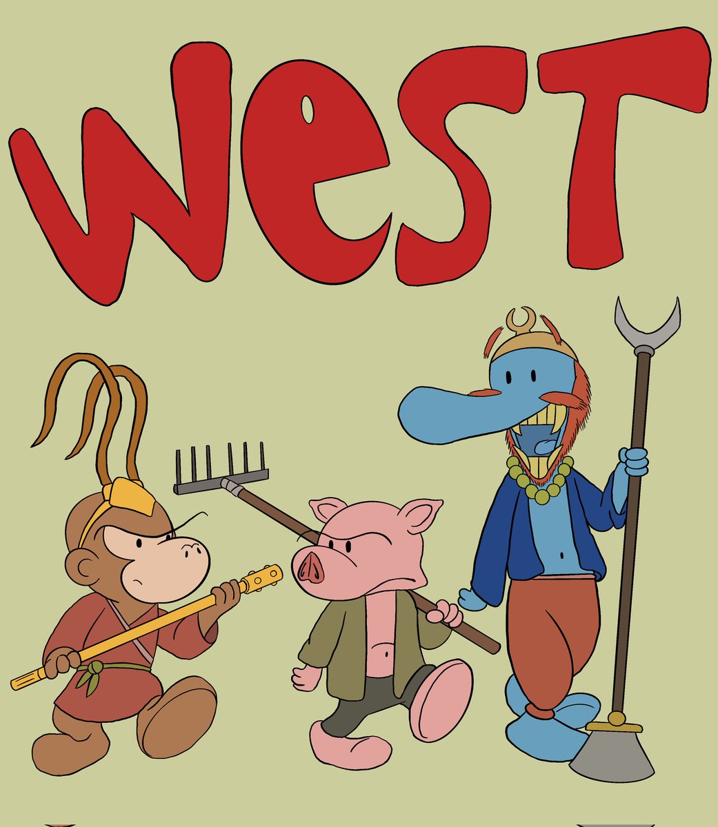 Been reading Journey to the West recently and the three monsters are literally just the bone brothers
#JourneytotheWest #bone #SunWukong