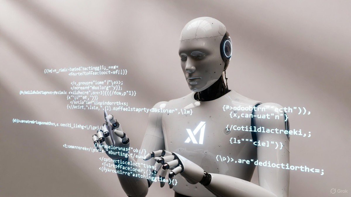 batemanhq's tweet image. Musk says @xAI will move us past &quot;vibe coding&quot; into real coding, just describe the app you want, and it will build something that actually works.

If you could create any app just by describing it, what would you make first?