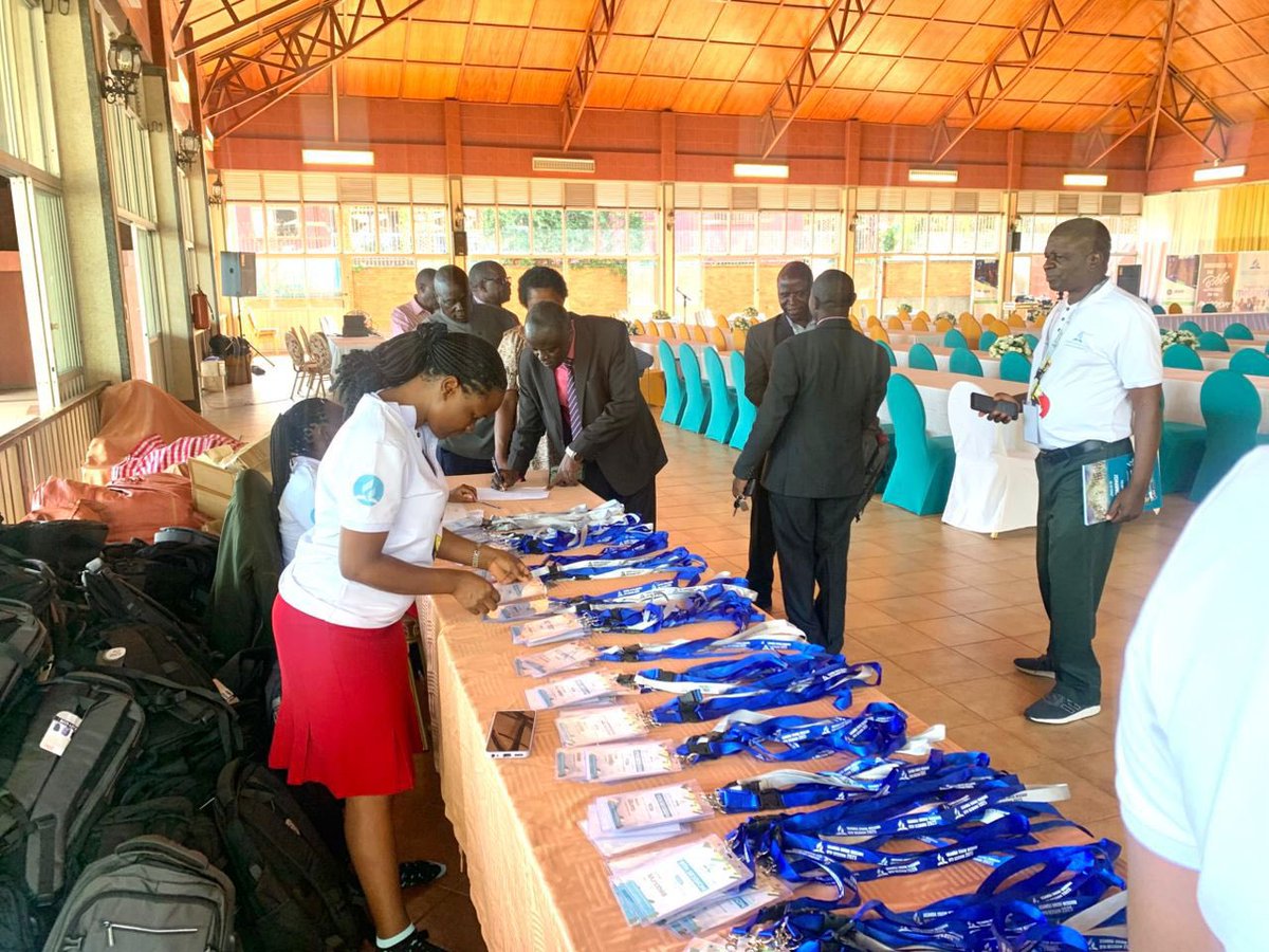 UgandaAdventist's tweet photo. The Uganda Union team setting up the registration table ahead of the 2025 session slated to start this evening and will be blessed by leaders from ECD.
#UUSession25 #PrayForOurChurch #IWillGo https://t.co/iU9wSi7WKM