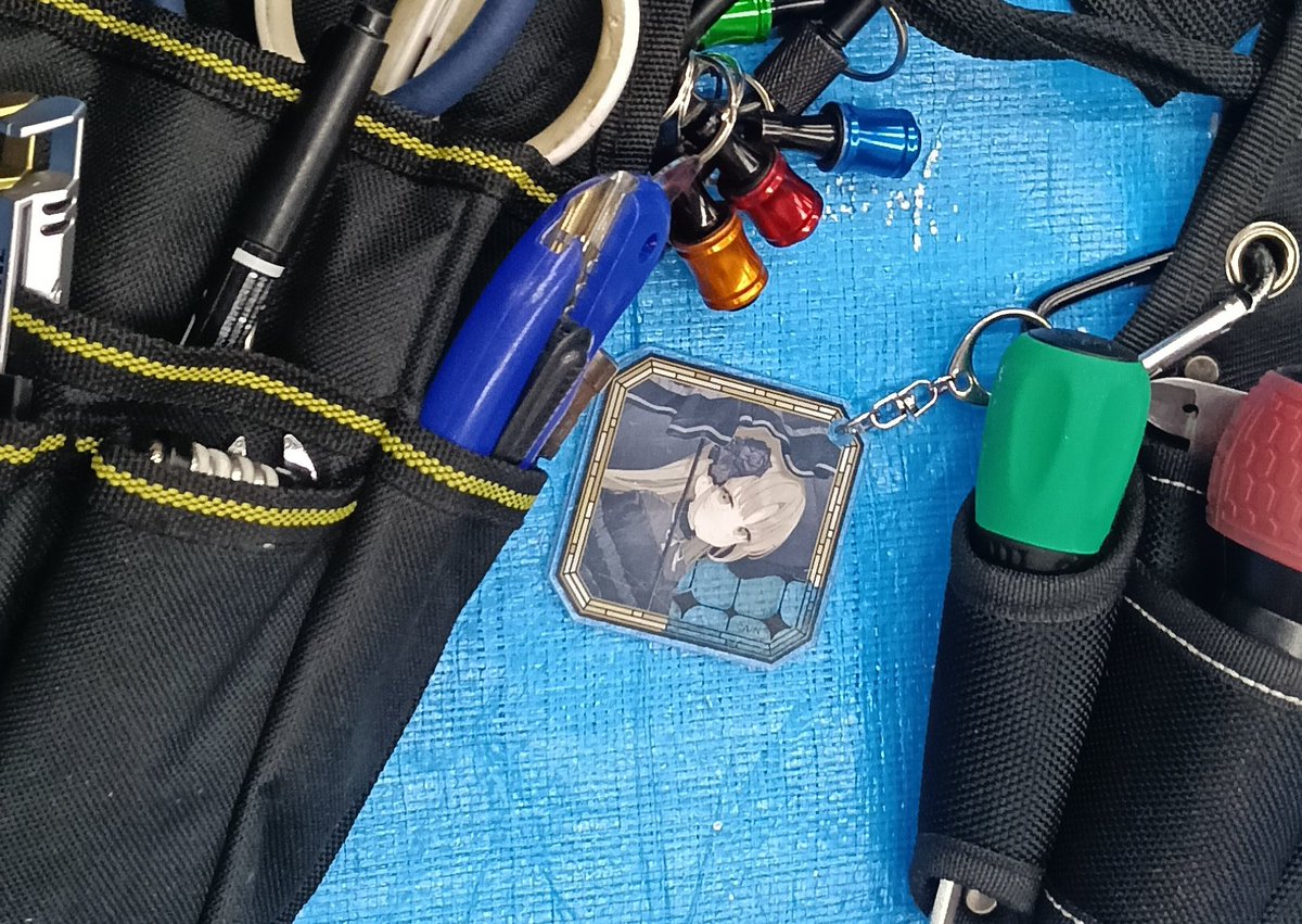 落ち着いたので

無事、日本一になれました
御守りでつけてたクレアさんのキーホルダー
神の御加護のおかげです