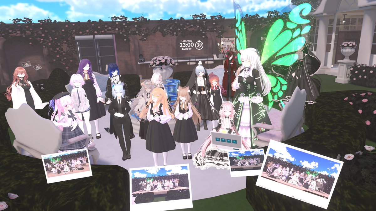 marmot_VRC's tweet image. 今夜は #Gate_to_Lily に行ってきました💐💕
今回は #SCB_VRC とのコラボということで素敵なものが観れちゃいましたぁ🫣
あ、そうそう。百合ごっこにレモンコース🍋が追加されたみたい？🤭