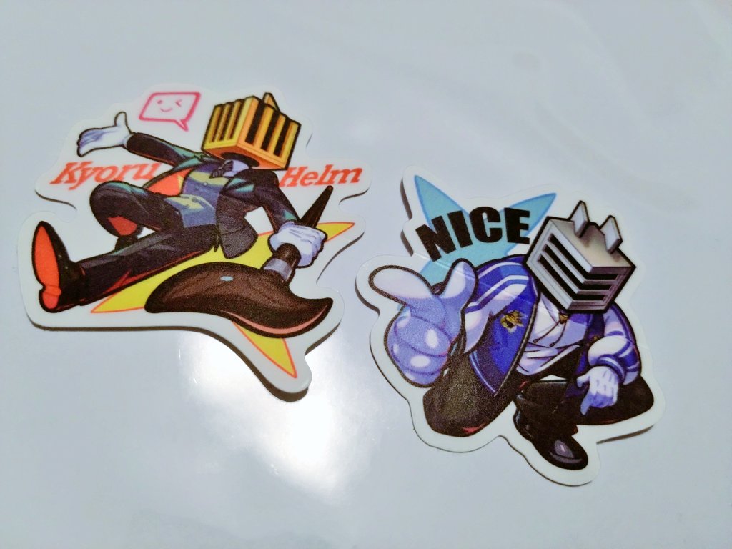 ニースさん！！！
お会いできてとっても嬉しいです🤗
お写真撮らせていただきましてありがとうございました！！🙂‍↕️

ステッカーが可愛すぎて毎度お迎えしてしまう🤭
#デザインフェスタ62