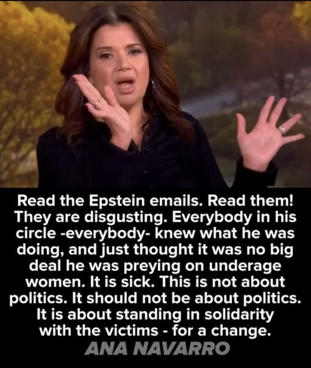 Read the Epstein emails. 
Read them….