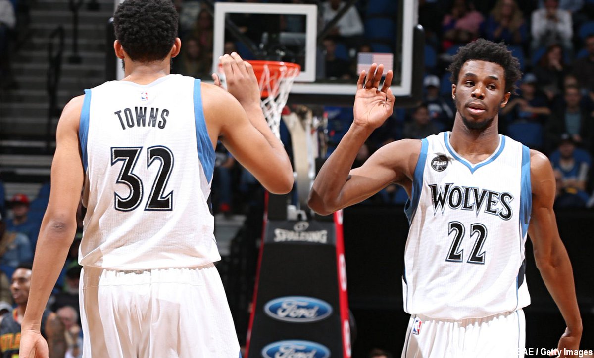 TimberWolves_fr's tweet image. Mais fut un temps où les deux étaient coéquipiers…