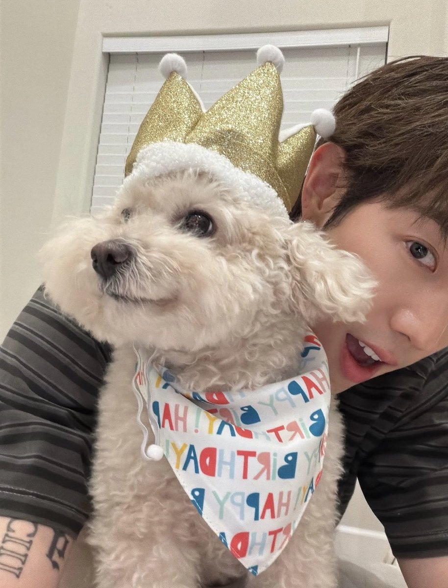 Happy lil baby’s day 🐶
#MarkTuan