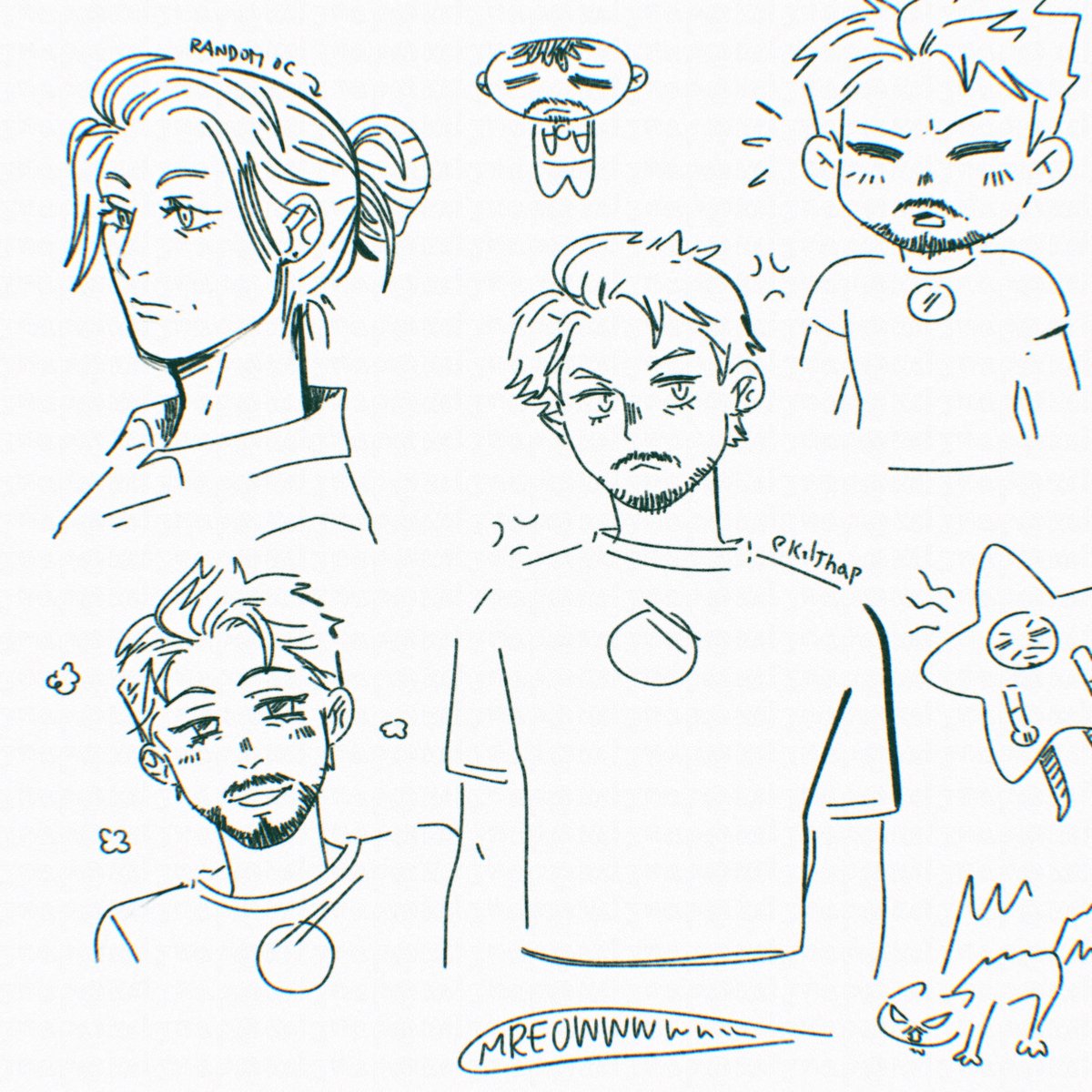 keljnap's tweet image. doodles