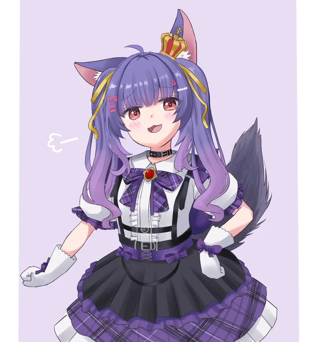 八の字の眉が似合う じゃあくなまおーこーほさま #ルールル美術館