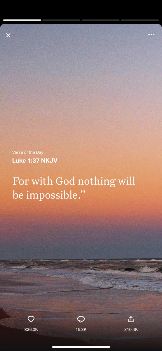 Good morning X!

Nothing will be impossible