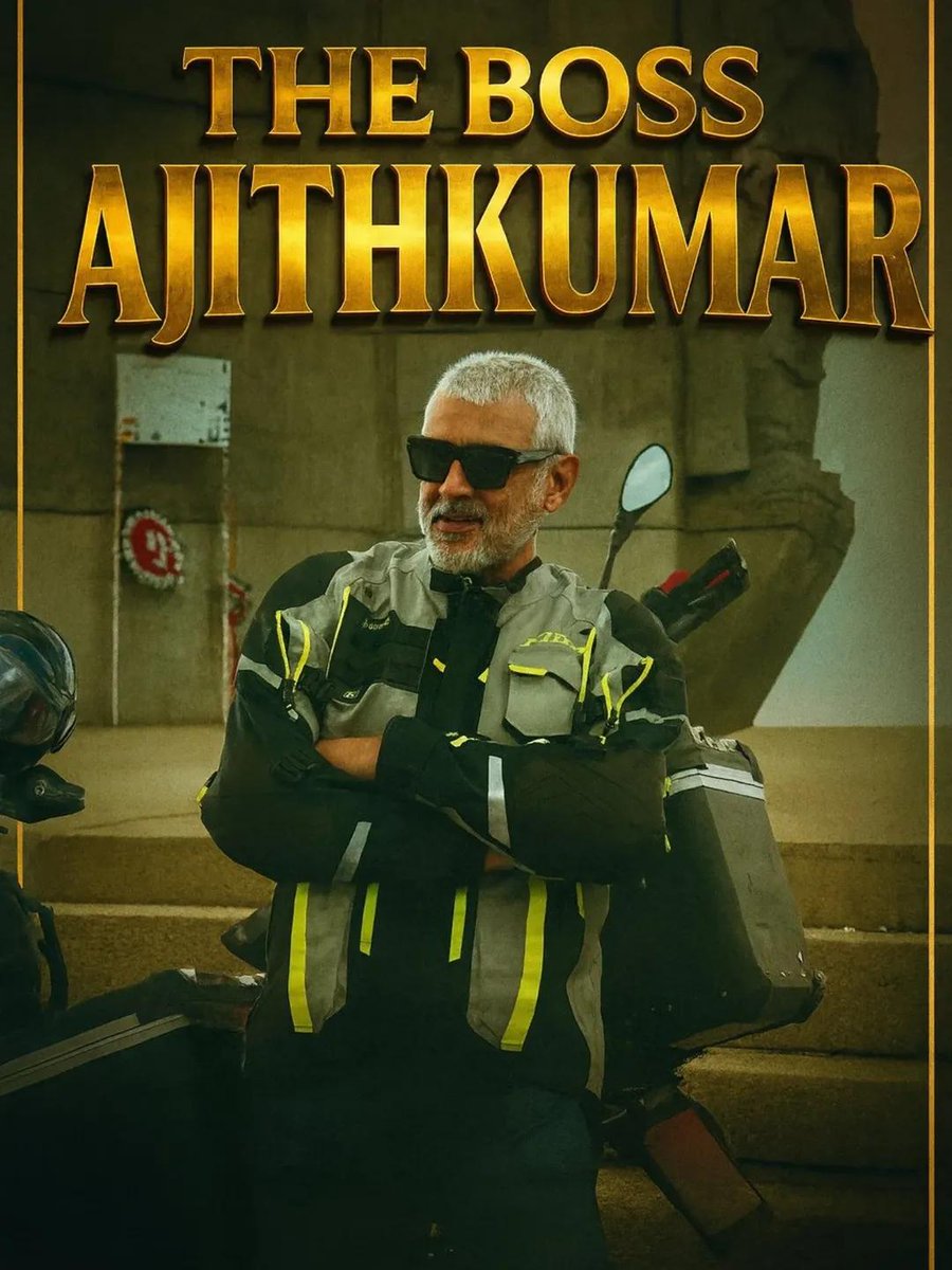 #AJITHKUMAR THE BOSS 😎🔥

<a href="/Akracingoffl/">Ajithkumar Racing</a> 🛐 #AjithKumarRacing
