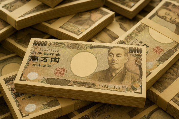 blazar_55's tweet photo. Japan is reportedly considering a massive ¥17 trillion stimulus package 🇯🇵— meaning more than $110B in fresh liquidity could soon enter the market. This could be a major catalyst. 💴🚀 #JapanEconomy #Stimulus #GlobalMarkets #LiquidityFlow #CryptoTrading #MarketNews #Trending https://t.co/7L9me2RbOk