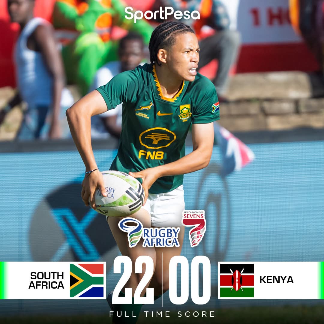 Epic upset in nairobi!⚡ Blitzboks women annihilate the lionesses in their own den!

Home heartbreak as South Africa steals the show in a rugby sevens thunderclap!🌩️🏉 

#RAW7s2025 | #RSAvKEN | #sevensshockwave