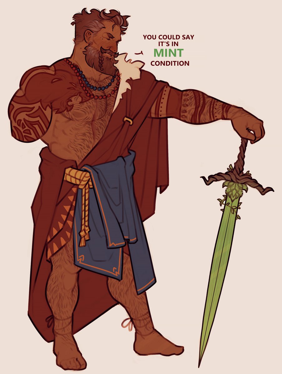 asad's brand new sword