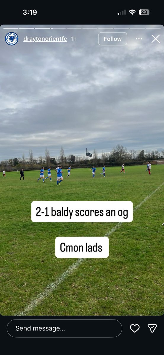 The Meon FC tweet media