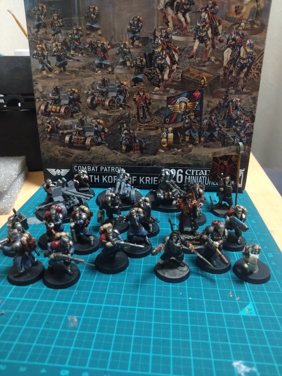 shin08188's tweet image. コンバットパトロールの途中経過
ようやく半分終わった感じです。

残りは馬か…
＃ウォーハンマー