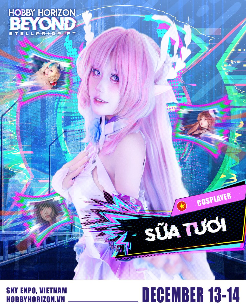 『 𝐇𝐇𝐁𝟐𝟓: 𝑺𝑼𝑨 𝑻𝑼𝑶𝑰 - 𝑪𝑶𝑺𝑷𝑳𝑨𝒀𝑬𝑹 』🪐

📢 Announcement: You’ve got a meet-up with Sữa Tươi this Dec 13-14! ‼️

👉🏻 Your meetup spot? Her adorable booth at HHB25!

#HHB25 #HobbyHorizon #HobbyHorizonBeyond #StellarDrift #SuaTuoi