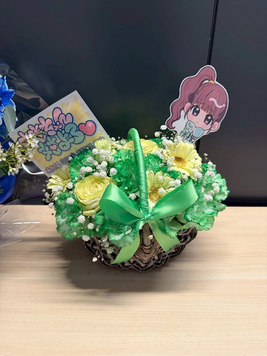 会場にはきゃわきゃわな花たちが咲き誇っていました💐 ありがとうご