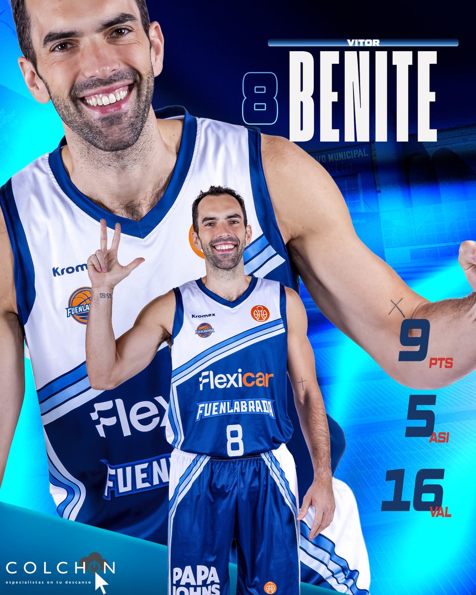 Vitor, el más valorado del partido.

#FuenlADN