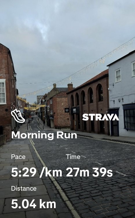 Morning 5km run 
The straight line there and back route! I like to do this every so often. Lovely running through town when it was so quiet, and past some classic cars by the Minster. 
Happy Sunday! 😃🏃‍♀️
#York #running