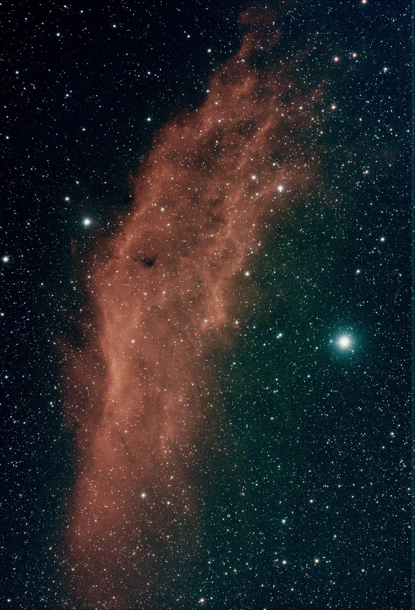 Powerofdreams01's tweet photo. #RASA8 10分露光
カリフォルニア星雲 https://t.co/EXOGZ7bqAY