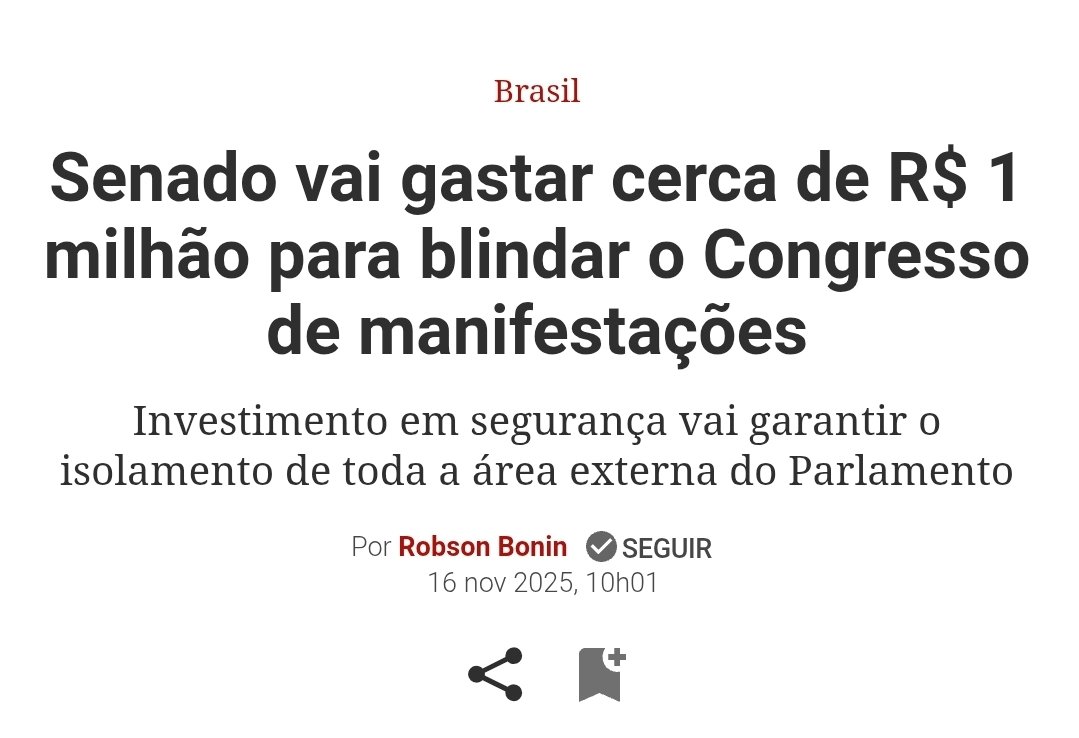 Ditaduras costumam gastar muito dinheiro para manter o povo bem longe dos espaços de poder