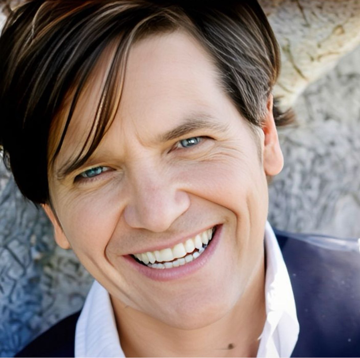 Happy Sunday, Michael! 💖Make it a great day &amp; stay cozy on this rainy day! 🌧️ This is one of my fave photos of you 🥰 <a href="/michaeldamian1/">Michael Damian</a>