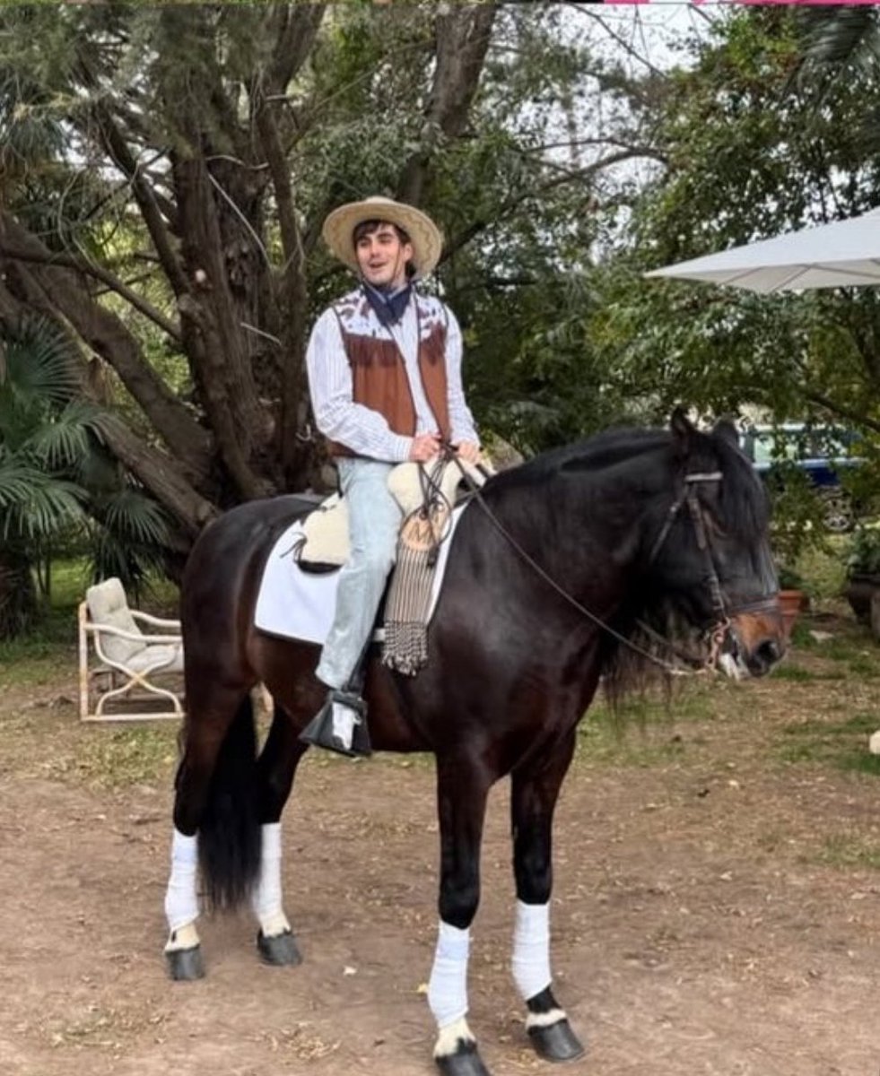 Nuestros dos a caballo 🥺🫀