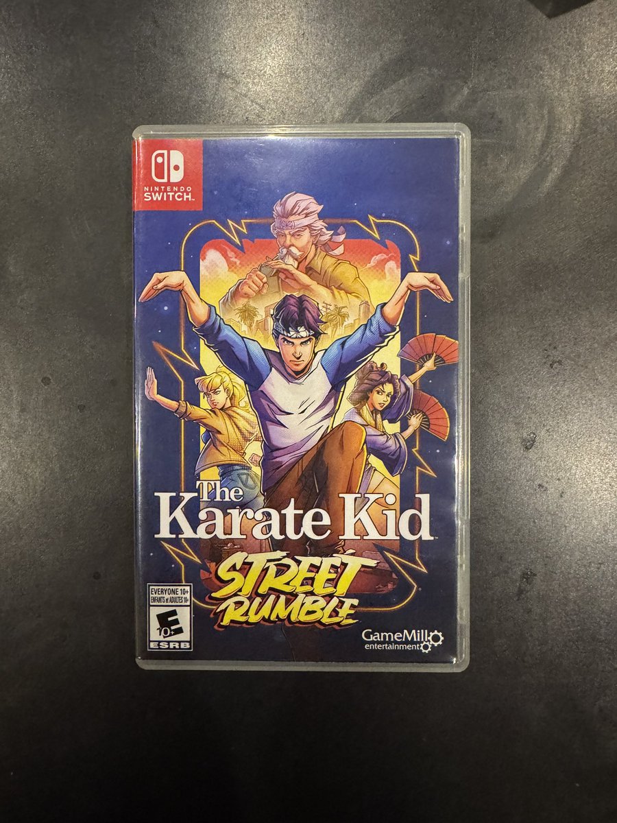 RedRabbit_para's tweet image. ゲームお宝探し

#Switch 
#TheKarateKidSTREETRUMBLE 

着弾しました！🤣✨
カラテキッドです🤣
あの映画ベストキッドなんです✨
ということでGET🤣✨