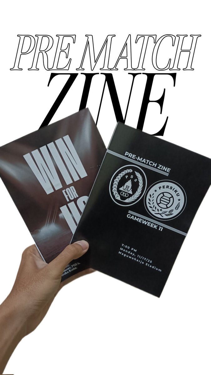 Majalah kecil dari saya untuk menemani Pre-Match syndrome kita semua. Baca dan download secara gratis pada link dibawah yaa, enjoy! izin tag, <a href="/JanganGoyah/">mzte.</a> <a href="/TheShooter_id/">Shøøt</a> <a href="/SuicideSquad76/">𝟏𝟏.𝟓</a>  <a href="/Azharceria10/">Azar 陽気</a> <a href="/hanifharditamaa/">mbenjang Kulo kabari</a> <a href="/meme_elangjawa/">Meme ElangJawa</a> <a href="/northerncsl/">nordlig støj</a> 
MATUR NUWUN🥂🙏🏻