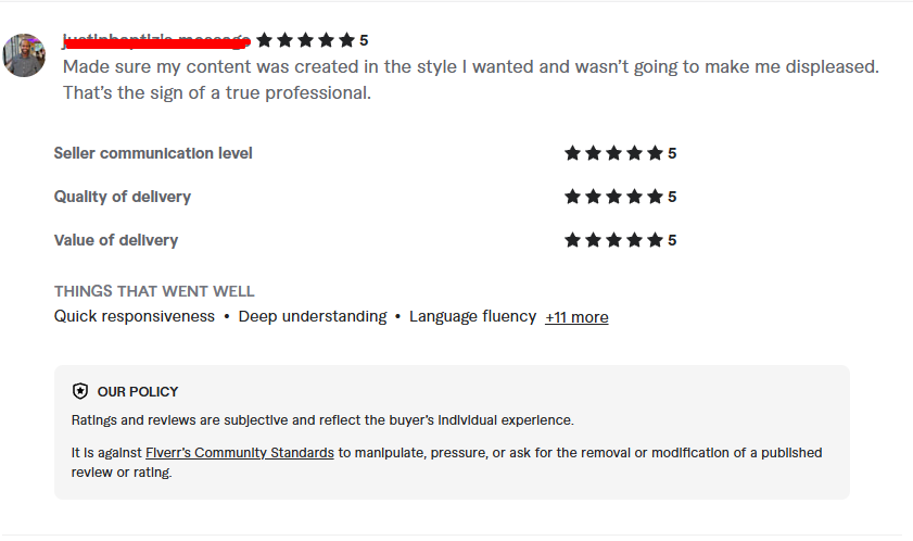 JFerdushe's tweet photo. Grateful for the amazing feedback from my client! Your satisfaction means a lot to me. Thank you for trusting my work

https://t.co/43eYfaRY0o

https://t.co/nkA1ukN5ME https://t.co/QP3Sf3IQDh
