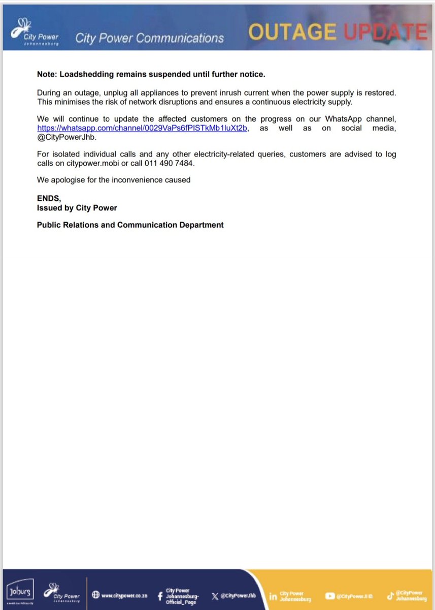 @CityPowerJhb tweet media