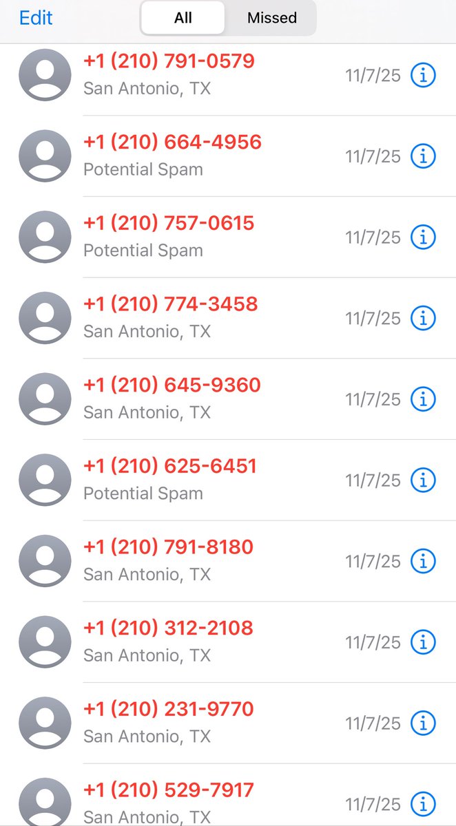 krkotara's tweet image. Does this happen to anyone else?
#scamcalls #spam #spamcalls
Why can’t #phonecompanies do something about this? Aggravating. @Verizon