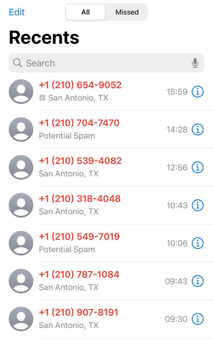 krkotara's tweet image. Does this happen to anyone else?
#scamcalls #spam #spamcalls
Why can’t #phonecompanies do something about this? Aggravating. @Verizon