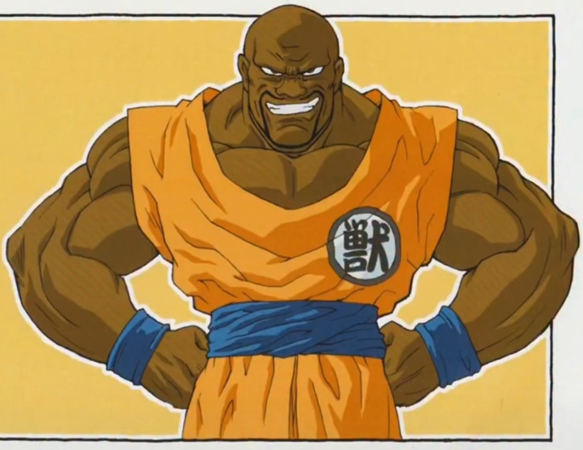 Por primera vez se muestra y confirma que Akira Toriyama sí hizo una ilustración para el luchador Bob Sapp donde lo dibujaba a él con el dogi de Goku. Hasta ahora había dudas, pero el deportista lo confirmó hace poco en su cuenta personal

#dragonball