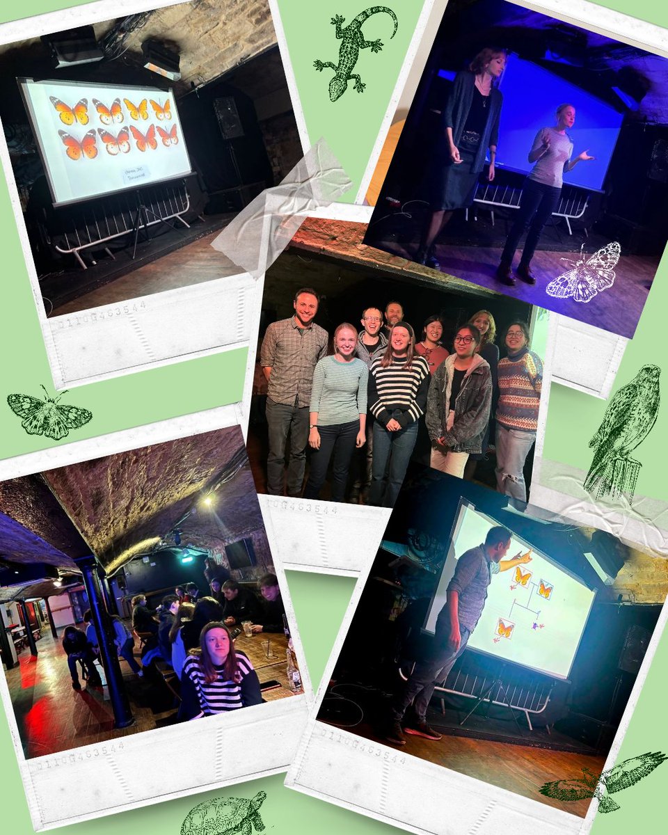 ✨ A huge thank you to everyone who joined us! 🍻
Special shout-out to our featured scientists:

🪲 Persmiseth Lecturer in Animal Behaviour

🪰 Darren Obbard, Professor of Evoluntionary Genetics

🦋 Simon Martin, Royal Society University Research Fellow

#ScienceCommunication