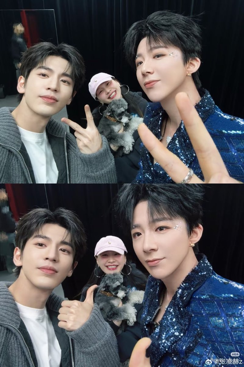 MY HALF HELIMOJINYU 🥺🥺🥺🥺🥺😭😭😭😭😭

#ZhangLinghe and #JinJing with #LiuYuning and Daimi at #LiuYuning2025Concert 
From ZLH weibo