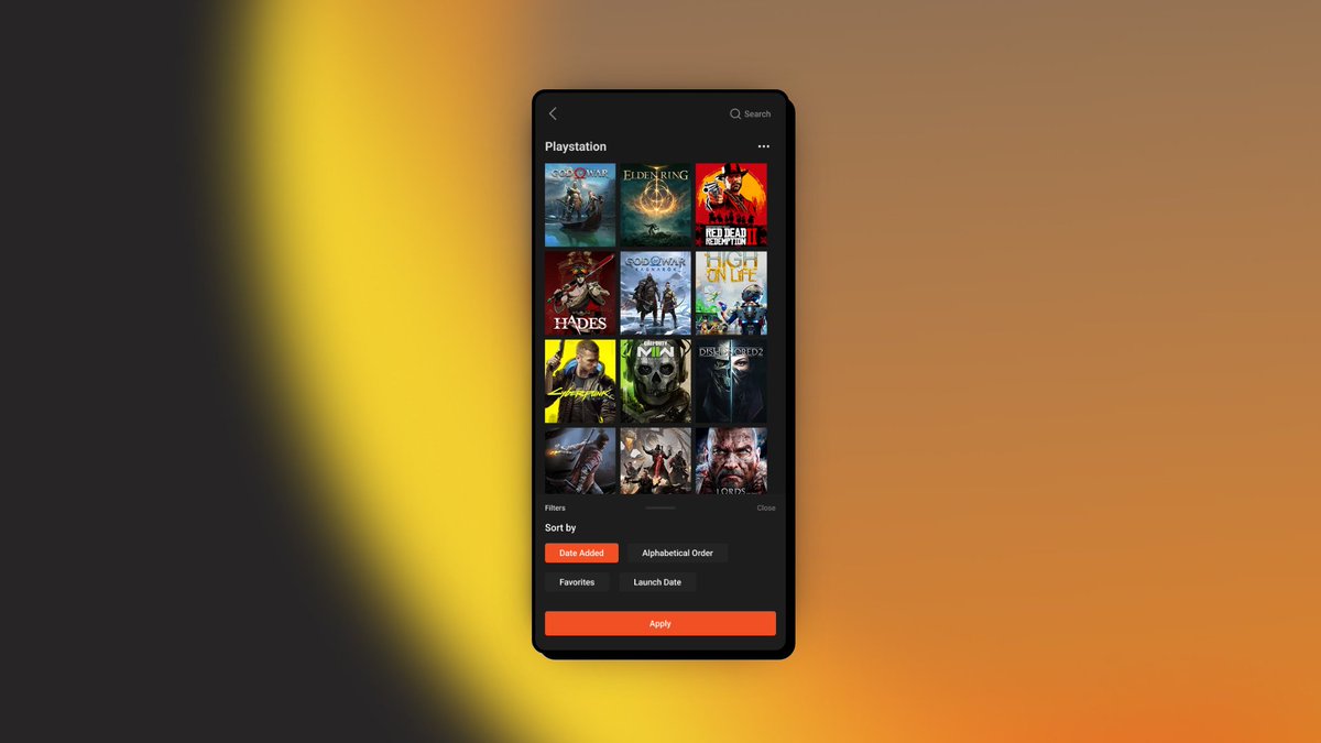 theprado_'s tweet image. Collections Redesign @gamenodeapp