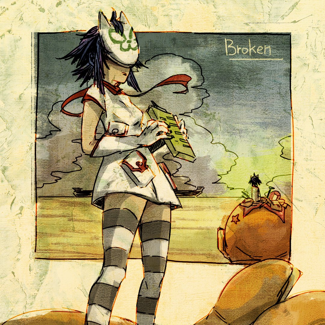 很久以前的舊圖
最近又回去重loop gorillaz ...還是好喜歡🥺

#gorillaz