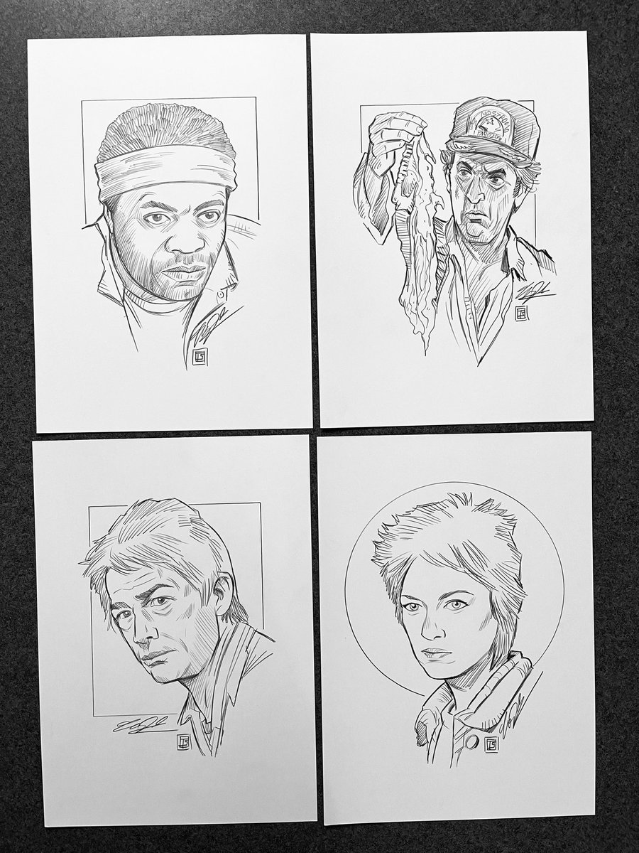 TimShinn73's tweet photo. XENOvember Headshot Sketch Special!

2b pencil sketches on 7x10 Bristol paper. 

Any sketch in this post $40 for one or 2 for $65. Plus shipping. Message to claim. 

#alien #aliens #alienearth #drawings #sketches #xenomorph #xenovember #predator #prey #predatorbadlands https://t.co/N1u2H31ezB