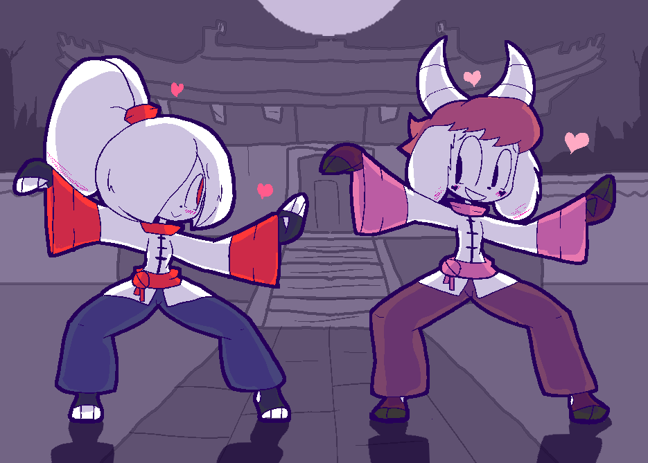 TuQiu and Leita
(Leita belongs to <a href="/GigaB00ts/">❤️💚GigaB00ts💚❤️</a> !)

#Talemon