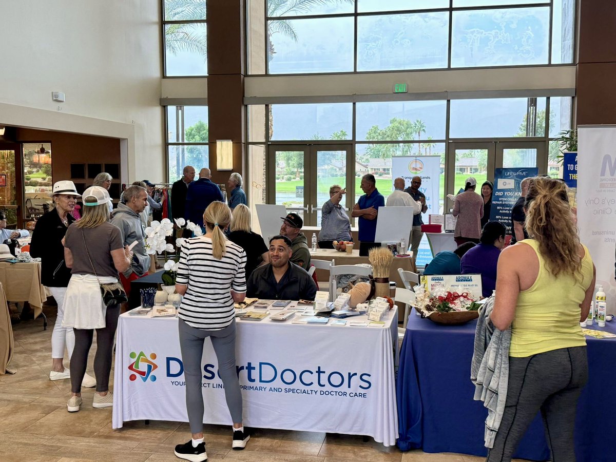 What a fabulous welcome I received at the Trilogy at La Quinta Wellness Expo yesterday ✨ Thank you to <a href="/DesertHealth/">Lauren Del Sarto</a> for inviting me and to everyone I met ✨ So good to share stories and learn more about complementary medicine in the desert ✨
