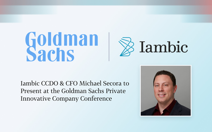 iambic_ai's tweet photo. Iambic CFO & CCDO Michael Secora to present at the Goldman Sachs Private Innovative Company Conf in Vegas to share key 2026 catalysts: AI platform advances, new partnerships, HER2 clinical readouts, first-in-class KIF18A & CDK2/4. #GoldmanSachs #AI #TechBio #DrugDiscovery https://t.co/AYALwbQ1bs