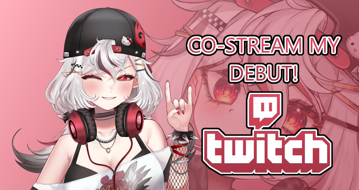 To all my streamer friends! You are allowed to co-stream my debut you have my full permission to do so there are no restrictions!

🗓️ November 22nd 7PM GMT / 11AM PST