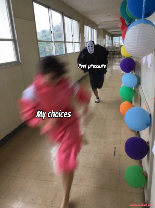 choiceoverchain's tweet image. #meme #PaveYourPath