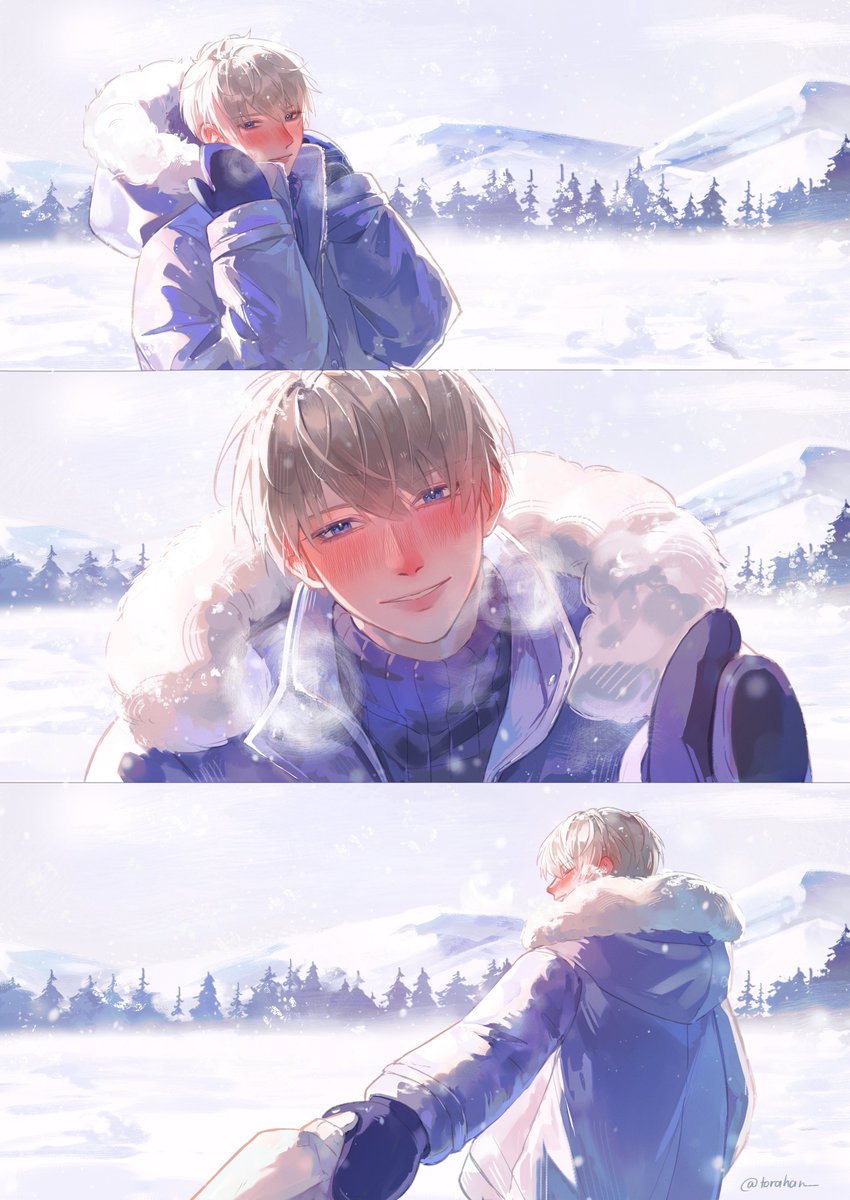 Torahan3's tweet photo. Happy Snowhunt Day ⭐️🫶❄️
#LoveandDeepspace #恋与深空 #Xavier #沈星回 https://t.co/oDidEH59Hu