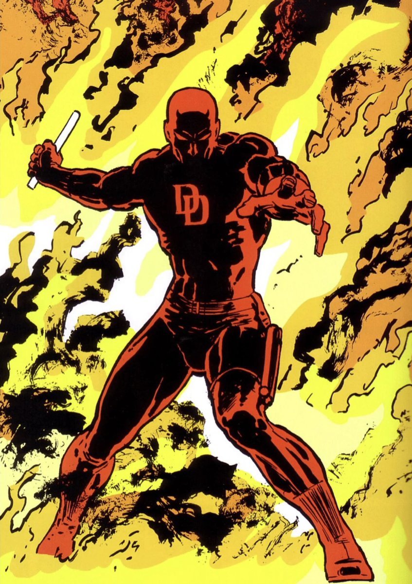 RCode44's tweet image. Daily #Daredevil 

Art by David Mazzucchelli