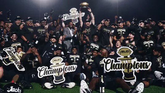 Ballknowball's tweet image. 🔘#14 Illinois State stuns #16 SDSU at home (35-21)
🔘#23 SE Louisiana wins nail-biter vs UIW (10-7) 
🔘 #15 SFA defeats #19 Lamar to win the 2025  SLC championship (26-15)

#MVC #SLC