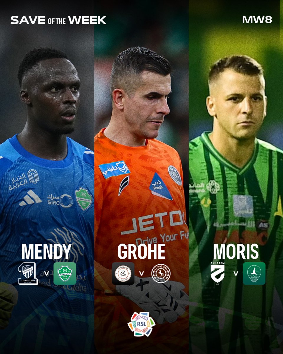 SPL's tweet image. من صاحب #تصدي_الجولة الثامنة من وجهة نظرك؟ 🧤

شارك من هنا: Spl.com.sa/ar/vote 🗳️

#دوري_روشن_السعودي | #للجماهير