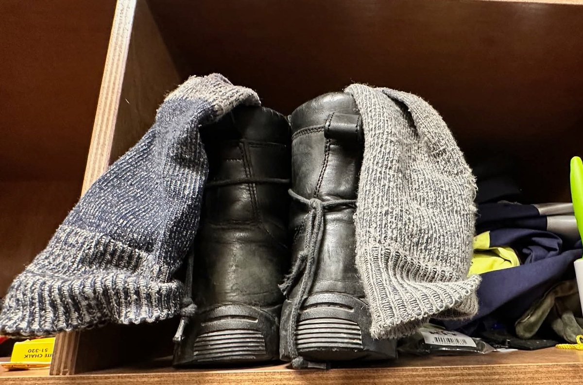 FireBootJoe's tweet image. Would you have the courage to smell a fireman's socks and boots after a long shift?