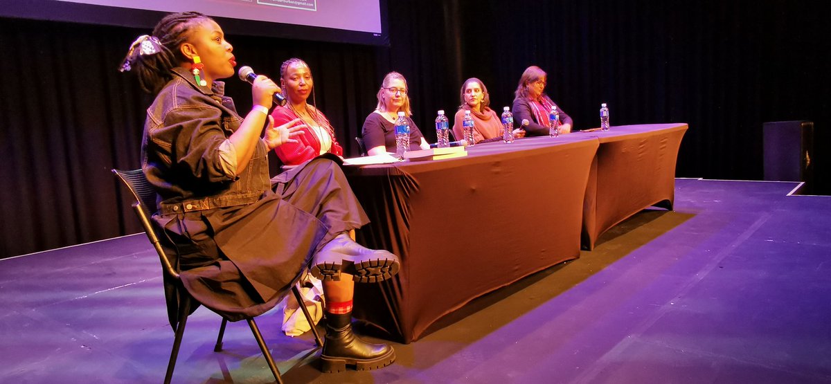 afroarts_sa's tweet photo. Precious precious conversations of beginnings were had. One important takeaway: "Sometimes what feels like a rejection, it is not: it might be an introduction to someone, make you think differently about your story, offer good feedback, open a new door..."

#11thAWWS #awws2025 https://t.co/3Wm1F7Yar2