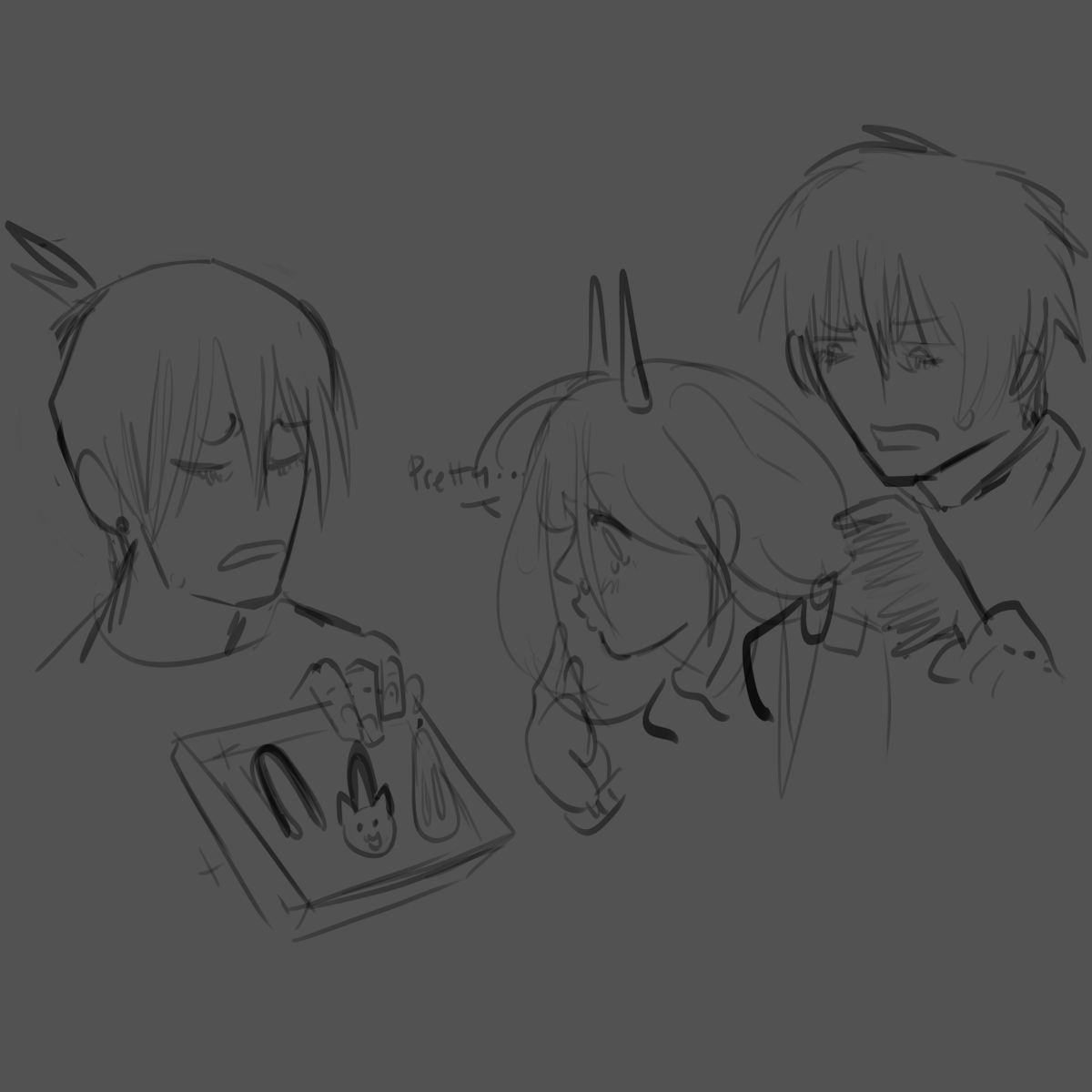 From the trip to Hokkaido, I liked that they comb Power's hair. That must have been funny. But I guess she gave up when they gave her to choice a pin for her hair.